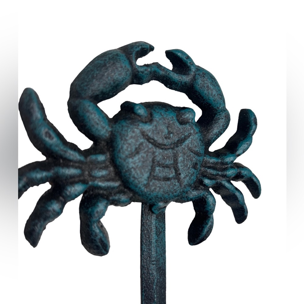 Coastal Crab Towel Holder Hook
